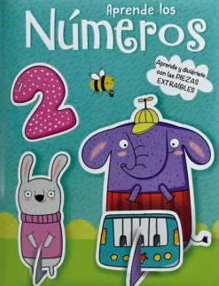 LIBRITOS DE PIEZAS EXTRAIBLES: APRENDE LOS NUMEROS