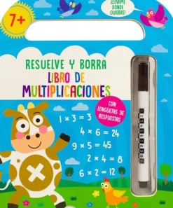 LIBRO DE MULTIPLICACIONES: RESUELVE Y BORRA