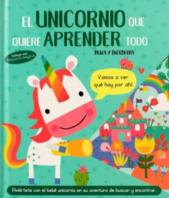 LÁMPARA MÁGICA: EL UNICORNIO QUE QUIERE APRENDER TODO