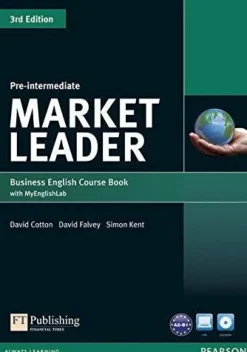 MARKET LEADER 3ED. PRE-INTERMEDIATE COURSEBOOK W / DVD-ROM AND MYLAB