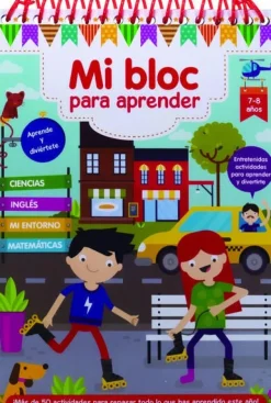 MI BLOCK DE JUEGOS: 7-8 AÑOS. CON CALCOMANÍAS. LIBRO CON ACTIVIDADES PARA APRENDER JUGANDO.