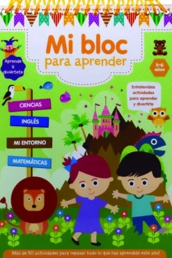 MI BLOCK DE JUEGOS: 5-6 AÑOS. CON CALCOMANÍAS. LIBRO CON ACTIVIDADES PARA APRENDER JUGANDO.