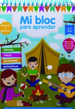 MI BLOCK DE JUEGOS: 8-9 AÑOS. CON CALCOMANÍAS. LIBRO CON ACTIVIDADES PARA APRENDER JUGANDO.