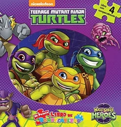 MI PRIMER LIBRO DE ROMPECABEZAS: TEENAGE MUTANT NINJA TURTLES. HALFSHELL HEROES