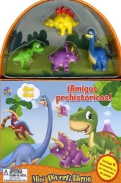 MINI DIVERTI-LIBROS - AMIGOS PREHISTORICOS