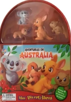 MINI DIVERTI-LIBROS - AVENTURAS EN AUSTRALIA