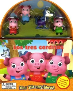 MINI DIVERTI-LIBROS - LOS TRES CERDITOS