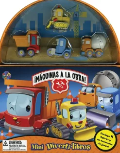 MINI DIVERTI-LIBROS - MAQUINAS A LA OBRA