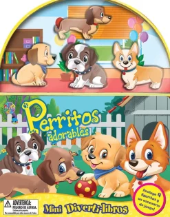 MINI DIVERTI-LIBROS - PERRITOS ADORABLES