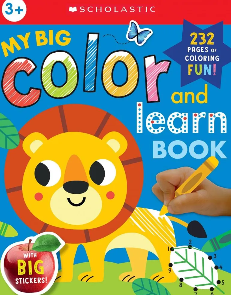 MY BIG COLOR & LEARN BOOK: SCHOLASTIC EARLY LEARNERS (COLORING BOOK)