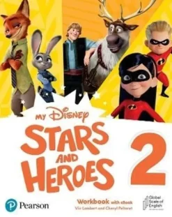 MY DISNEY STARS AND HEROES (AE) WB WITH EBOOK LEVEL 2