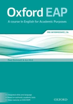 OXFORD EAP PRE-INTERMEDIATE / B1 SB W / DVD-ROM