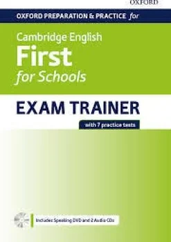 OXFORD PREPARATION: FIRST FOR SCHOOLS EXAM TRAINER SB PACK WITHOUT KEY NEW