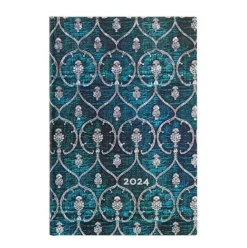 PAPERBLANKS BLUE VELVET MINI -  AGENDA SEMANAL (160 PÁGINAS, 14 X 9,5 CM)