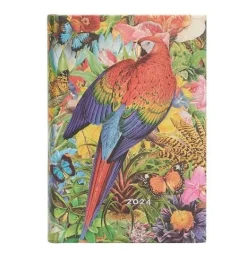 PAPERBLANKS TROPICAL GARDEN MIDI -  AGENDA SEMANAL (160 PÁGINAS, 18 X 13 CM)