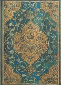 PAPERBLANKS TURQUOISE CHRONICLES MIDI -  AGENDA SEMANAL (160 PÁGINAS, 18 X 13 CM)