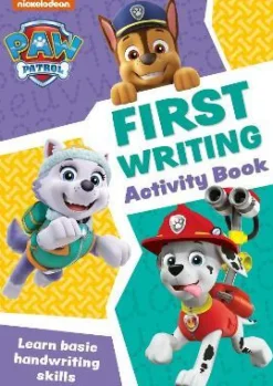 PAW PATROL FIRST WRITING ACTIVITY BOOK