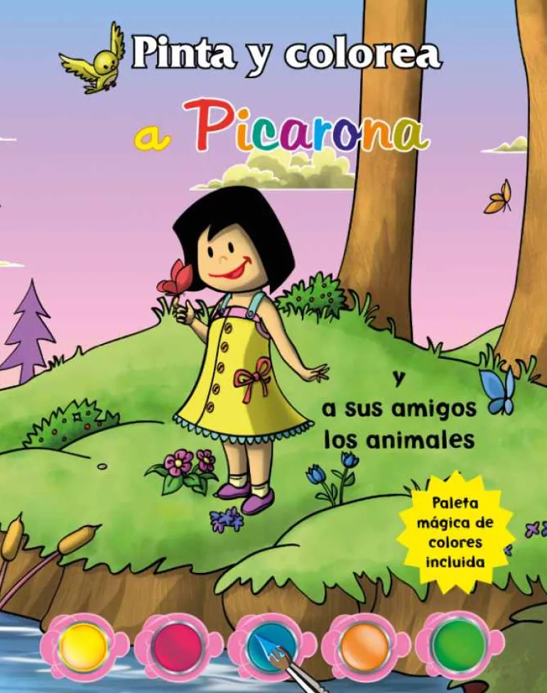 PINTA Y COLOREA A PICARONA