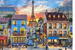 ROMPECABEZAS 500 STREETS OF PARIS