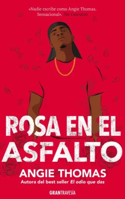 ROSA EN EL ASFALTO