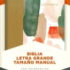 RVR 1960 BIBLIA LETRA GRANDE TAMANO MANUAL MULTICOLOR, SIMIL PIE