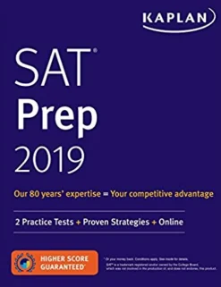 SAT PREP 2019: 2 PRACTICE TESTS + PROVEN STRATEGIES + ONLINE