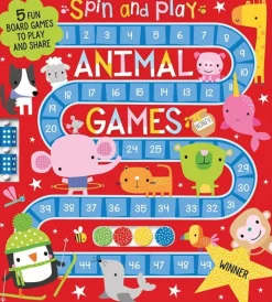 SPIN AND PLAY ANIMAL GAMES