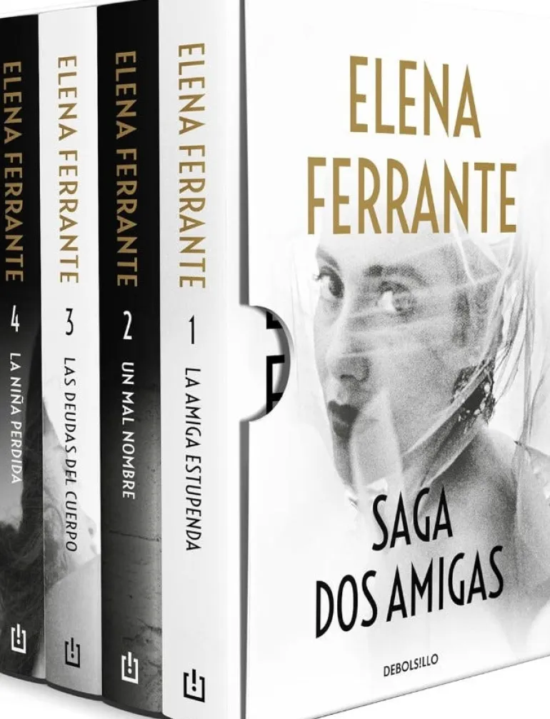 TETRALOGIA LA AMIGA ESTUPENDA (ESTUCHE)