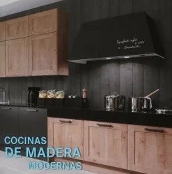 TINY TORO HC: COCINAS DE MADERA MODERNAS
