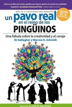 UN PAVO REAL EN EL REINO DE LOS PINGÜINOS