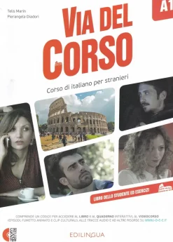 VIA DEL CORSO A1: LIBRO DELLO STUDENTE ED ESERCIZI + CD AUDIO (2) + DVD VIDEO