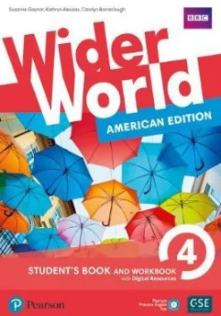 WIDER WORLD 4 SB & WB WITH COMBINED EBOOK, DIGITAL RESOURCES & APP