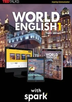 WORLD ENGLISH (AE) 1 SB + SPARK